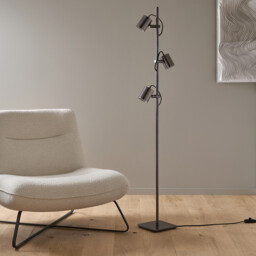 Girevole Graphite Lamp with 3 Adjustable Spotlights - thumbnail 3