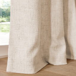 Varoni Woven-Look Polyester Curtain with Concealed Tab Top - thumbnail 4
