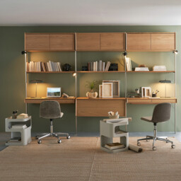 Archivita Shelf in Oak Veneer W110 X D28cm - thumbnail 3