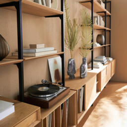 Archivita Shelf in Oak Veneer W110 X D28cm - thumbnail 2