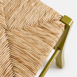 Perrine Solid Beech Farmhouse Stool - thumbnail 4
