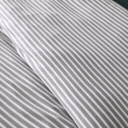 Dolsi Grey Cotton/Modal Jersey Duvet Cover - thumbnail 4