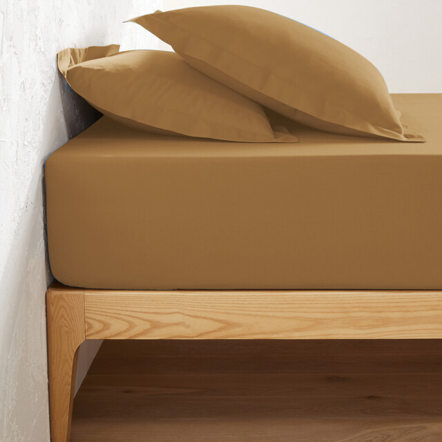 Scenario Plain Cotton Fitted Sheet For Deep Mattresses (32cm) - image 1