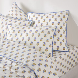 Dimani Washed Cotton Fitted Sheet with 30cm Flap - thumbnail 2
