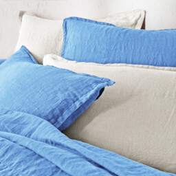 Linot 100% Washed Linen Fitted Sheet For Deep Mattresses (30cm) - thumbnail 3
