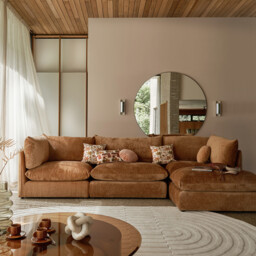 Iodus 140cm Diameter Round Metal Mirror - thumbnail 2