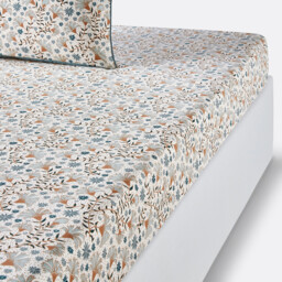 Kalyan Cotton Percale Fitted Sheet