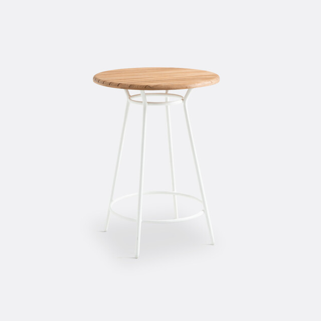 Chassagne Teak & Aluminium Garden Bar Table - image 1