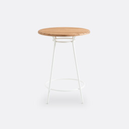 Chassagne Teak & Aluminium Garden Bar Table - thumbnail 2