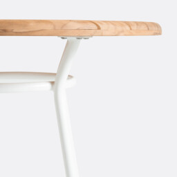 Chassagne Teak & Aluminium Garden Bar Table - thumbnail 4