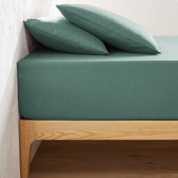 Scenario Plain Cotton Fitted Sheet For Deep Mattresses (32cm) - thumbnail 1