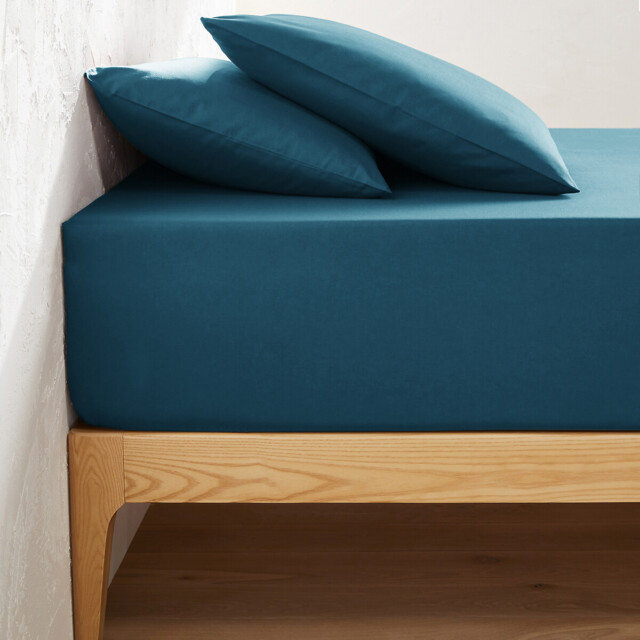 Scenario 32cm High Plain Polycotton Fitted Sheet - image 1