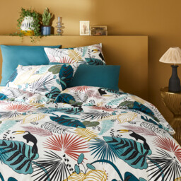 Macara Jungle Cotton Percale Duvet Cover