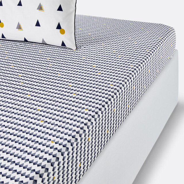 Digna Cotton Percale Fitted Sheet - image 1