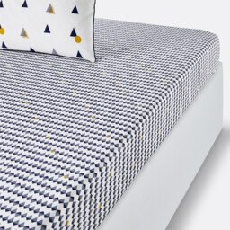 Digna Cotton Percale Fitted Sheet - thumbnail 1