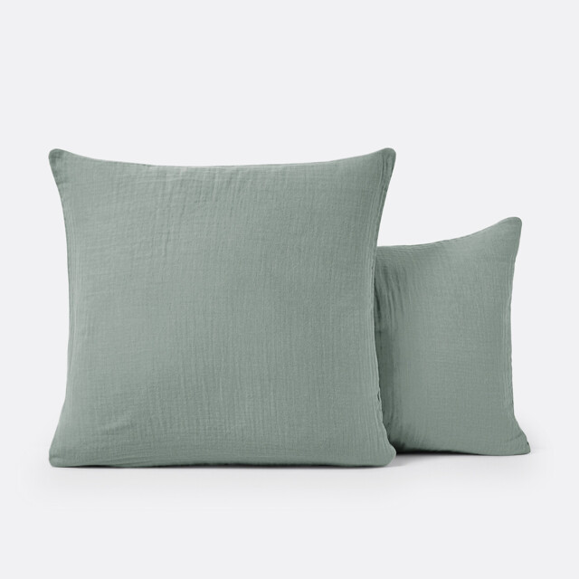 Kumla Plain Cotton Muslin Pillowcase - image 1