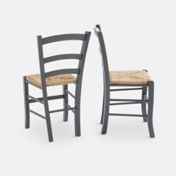 Set of 2 Perrine Farmhouse Chairs in Solid Beech - thumbnail 3