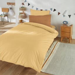 Scenario 100% Organic Cotton Percale 200 Thread Count Child's Duvet Cover