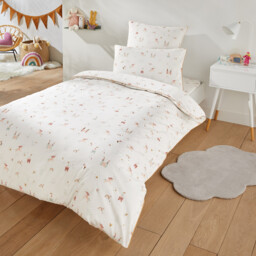 Unicorn Castle Cotton Duvet Cover - thumbnail 1