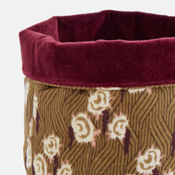 Set of 2 Destello Cotton Small Reversible Storage Baskets - thumbnail 3