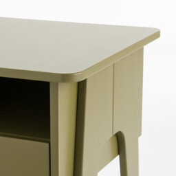Adil Retro Vintage Style Pine Desk - thumbnail 3