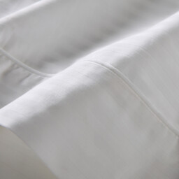 Opale Striped Cotton Satin 350 Thread Count Bolster Case - thumbnail 3