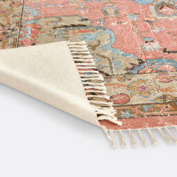 Lexy Vintage Style Cotton Rug - thumbnail 4