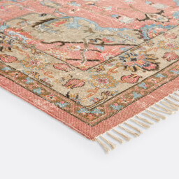 Lexy Vintage Style Cotton Rug - thumbnail 3