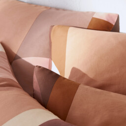 Marjorie Duvet Cover in Washed Cotton Satin - thumbnail 4