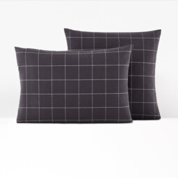 Charlie Checked 100% Cotton Flannel Pillowcase