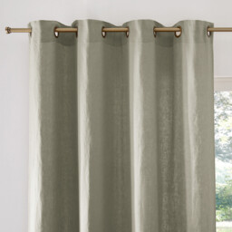 Elba Linen Curtain with Eyelets