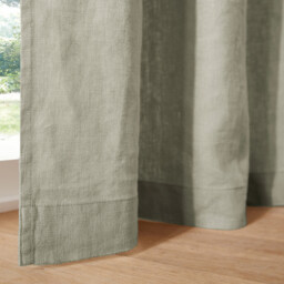 Elba Linen Curtain with Eyelets - thumbnail 3
