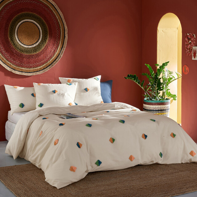 Mentilla Cotton Duvet Cover - image 1