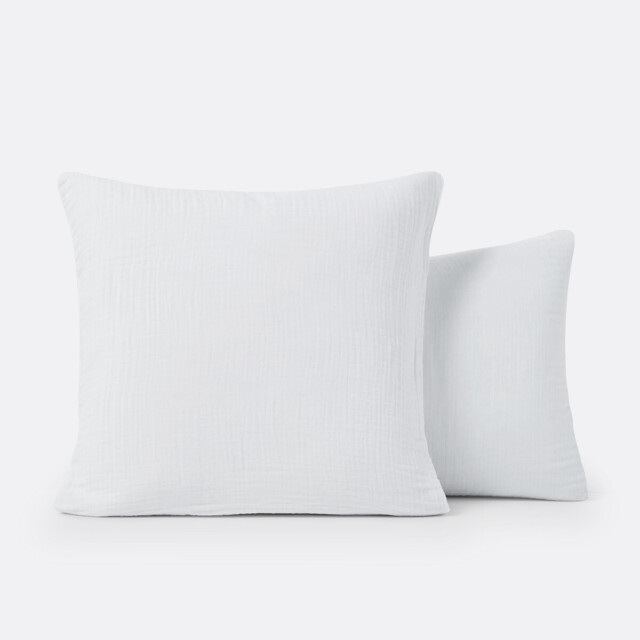 Kumla Plain Cotton Muslin Pillowcase - image 1