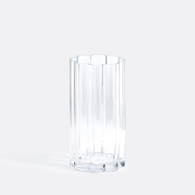 Helia Clear Glass Vase, H25cm - image 1