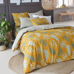 Fougère Cotton Percale Duvet Cover