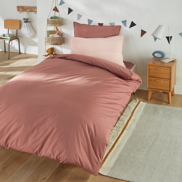 Scenario Organic Cotton Percale Child's Duvet Cover