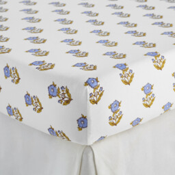Dimani Washed Cotton Fitted Sheet with 30cm Flap - thumbnail 3
