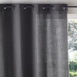 Menorca Cotton & Linen Eyelet Curtain - thumbnail 2