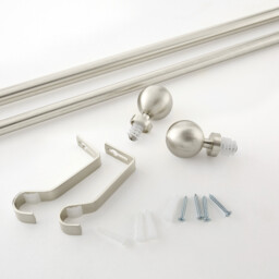 Extendable Ball Design Curtain Pole, 120/210cm - thumbnail 3