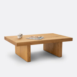 Vova Solid Oak Coffee Table - thumbnail 1