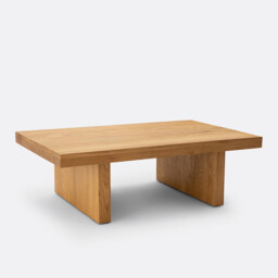 Vova Solid Oak Coffee Table - thumbnail 3