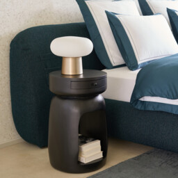 Faith Opaline Glass Table Lamp - thumbnail 2