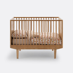 Elyo Pine Adjustable Cot Bed - thumbnail 3