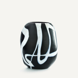 Neza Hand-Blown Glass Vase, H26.5cm