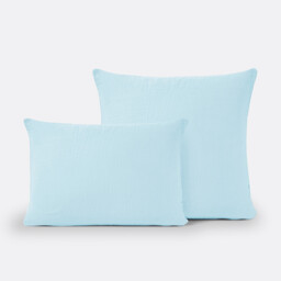 Kumla Plain Cotton Muslin Pillowcase - thumbnail 1