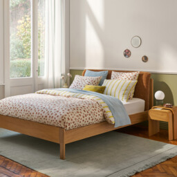 Kumla Plain Cotton Muslin Pillowcase - thumbnail 2