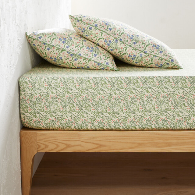 Lizbeth 30cm High Cotton Satin Fitted Sheet - image 1