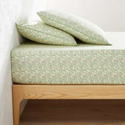 Lizbeth 30cm High Cotton Satin Fitted Sheet - thumbnail 2