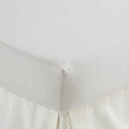Scenario 30cm Plain Washed Cotton Fitted Sheet - thumbnail 3